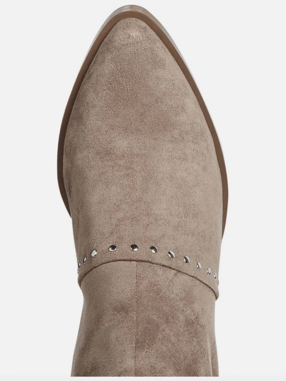 Report Women's Zaria Over The Knee Boot Taupe Size